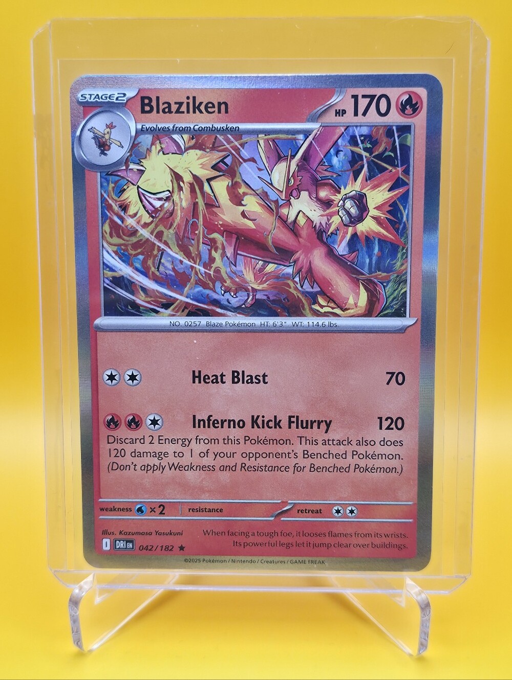 Pokémon TCG - Blaziken - Destined Rivals - Rare - 042/182